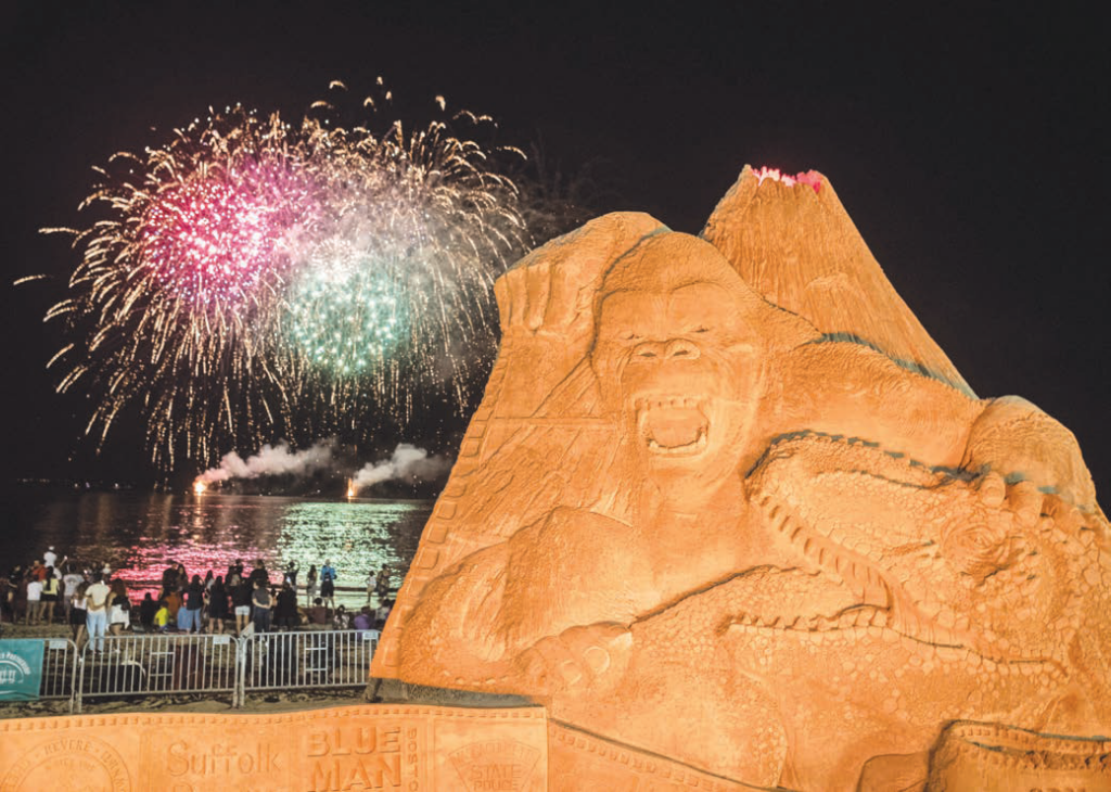 International Sand Sculpting Festival At Revere Beach Revere Journal