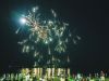 Fireworks light up the sky above Revere Beach.